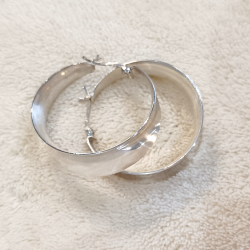 PENDIENTES AROS DE PLATA