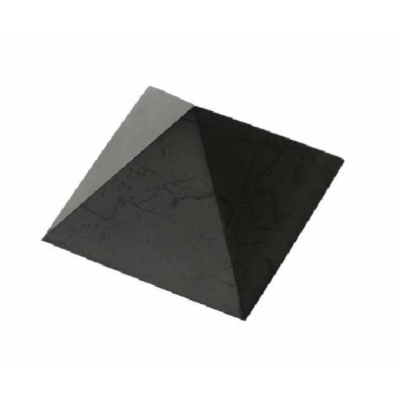 SHUNGITA PIRÁMIDE PULIDA 3 X 3