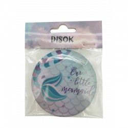 ESPEJO CHAPA SIRENITA MERMAID