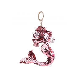 LLAVERO SILUETA SIRENA LENTEJUELAS