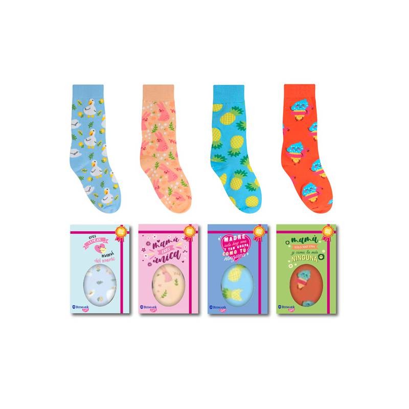 CALCETINES PRESENTADOS EN BLISTER MEJOR MAMÁ