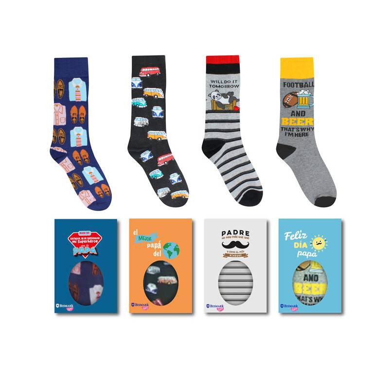 CALCETINES PRESENTADOS EN BLISTER MEJOR PAPÁ
