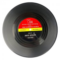 SET 2 POSAVASOS VINILO EN CAJA KRAFT