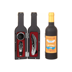 SET DE 3 PIEZAS DE VINO "LAS MEJORES COSAS"