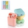 AURICULARES INPODS BLUETOOTH MACARON+CABLE+ESTUCHE
