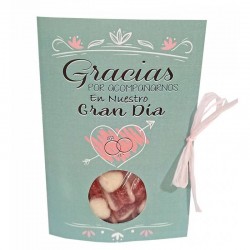 TARJETA CHUCHES GRACIAS POR...