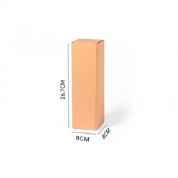 SET 12 CAJAS CARTÓN RECICLADO KRAFT