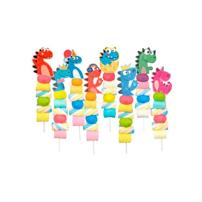 PINCHO DINO ESPONJAS COLORINES 40GR.