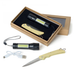 SET LINTERNA Y NAVAJA