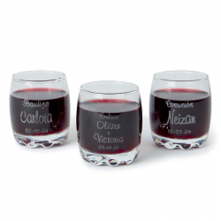 SET 6 VASOS CHUPITO CRISTAL