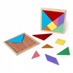 JUEGO TANGRAM MADERA