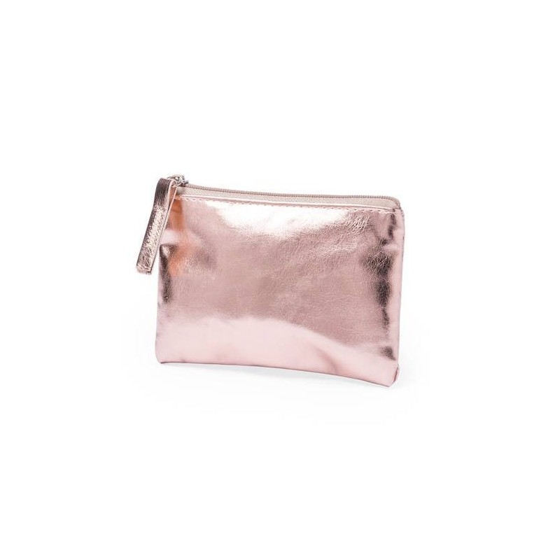 MONEDERO METALIZADO ROSA