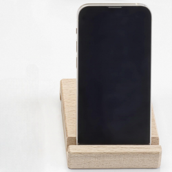 SOPORTE MÓVIL MADERA DOBLE PERSONALIZADO NOMBRES NOVIOS+ INVITADO