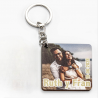 LLAVERO MADERA FOTO PERSONALIZADO NOMBRES NOVIOS Y FECHA