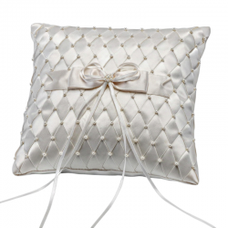 COJÍN ROMBOS Y PERLITAS