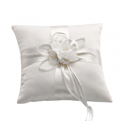 COJÍN PARA ALIANZAS FLOR Y...