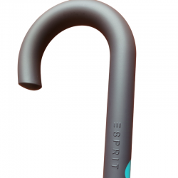 PARAGUAS ESPRIT LARGO ESTAMPADO FLORES Y RAYAS