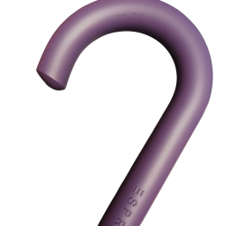 PARAGUAS ESPRIT LARGO ESTAMPADO FLORES Y RAYAS