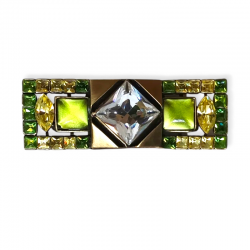 BROCHE METAL CON CIRCONITAS