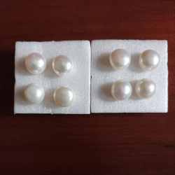 PENDIENTES PERLA Y PLATA