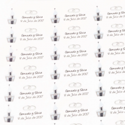 SET 44 ETIQUETAS ADHESIVAS...