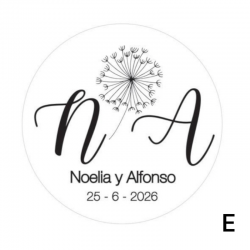 SELLO DE CAUCHO CIRCULAR PERSONALIZADO