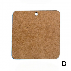 TARJETAS KRAFT PARA SELLOS CIRCULARES PAQUETE DE 50