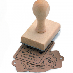 SELLO DE CAUCHO RECTANGULAR PERSONALIZADO