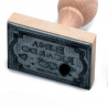 SELLO DE CAUCHO RECTANGULAR PERSONALIZADO