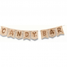 GUIRNALDA MADERA "CANDY BAR"