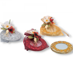 ESPEJO REDONDO BRILLO CON...