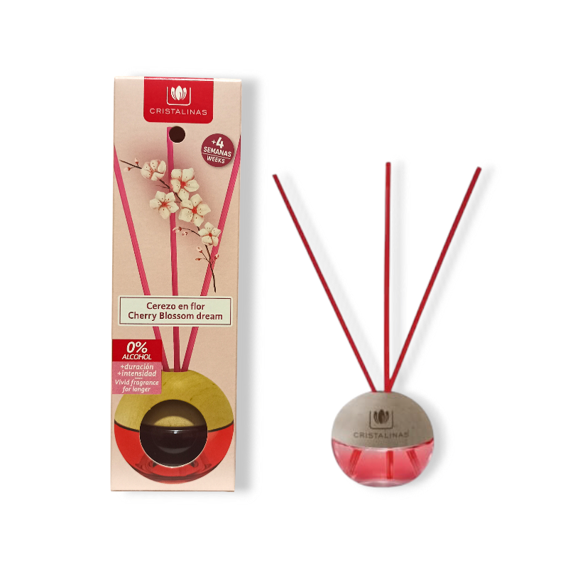 MIKADO CRISTALINAS ESFERA 20ML. CEREZO EN FLOR