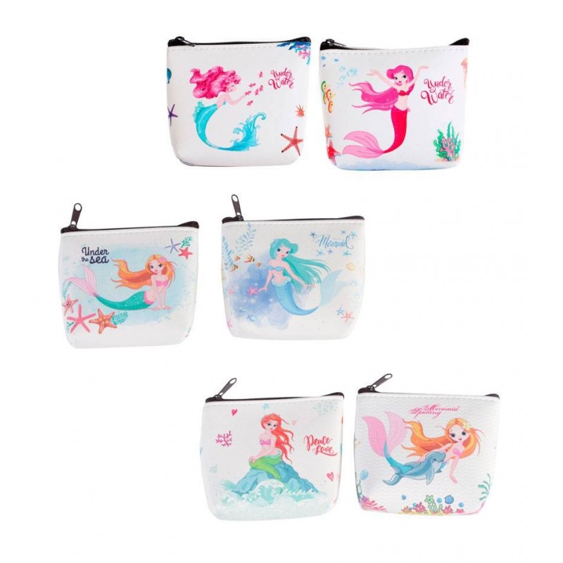 MONEDEROS SIRENITA "MERMAID"