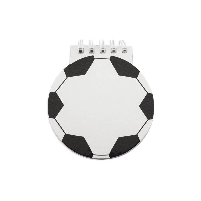 LIBRETA ANILLAS NOTAS FÚTBOL