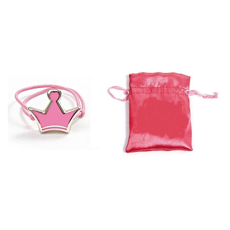 PULSERA PRINCESA ROSA AJUSTABLE