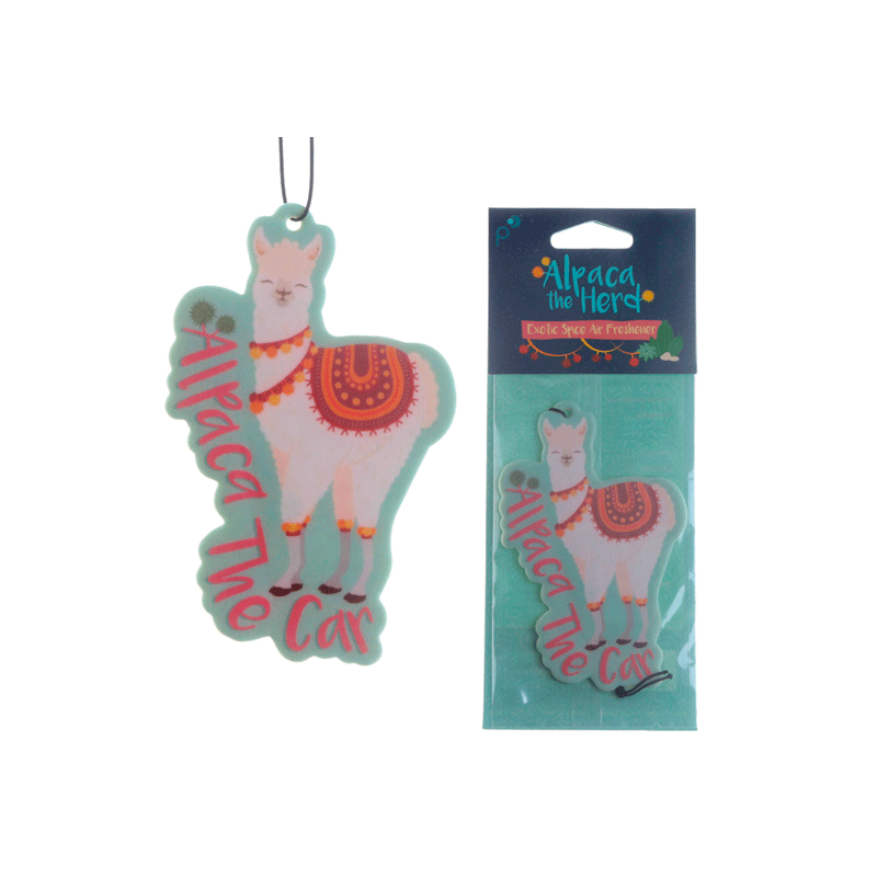 AMBIENTADORES PARA COCHE LLAMA