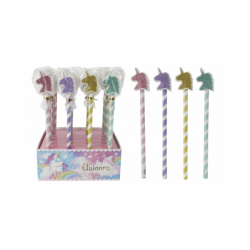 LOTE 24 LÁPICES + BORRADOR...