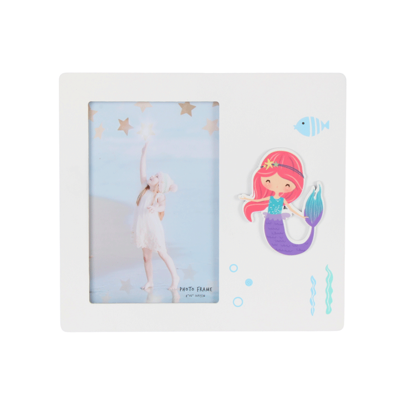 PORTAFOTOS DE MADERA "SIRENITA"