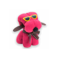 TOALLA PERRITO ROSA...
