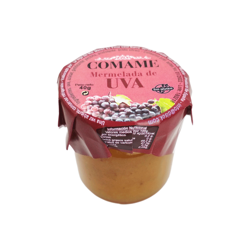MERMELADA UVA 40gr