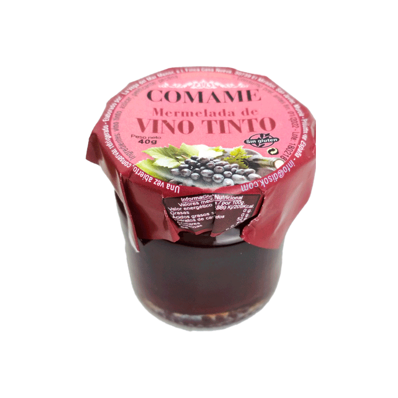 MERMELADA VINO TINTO 40gr